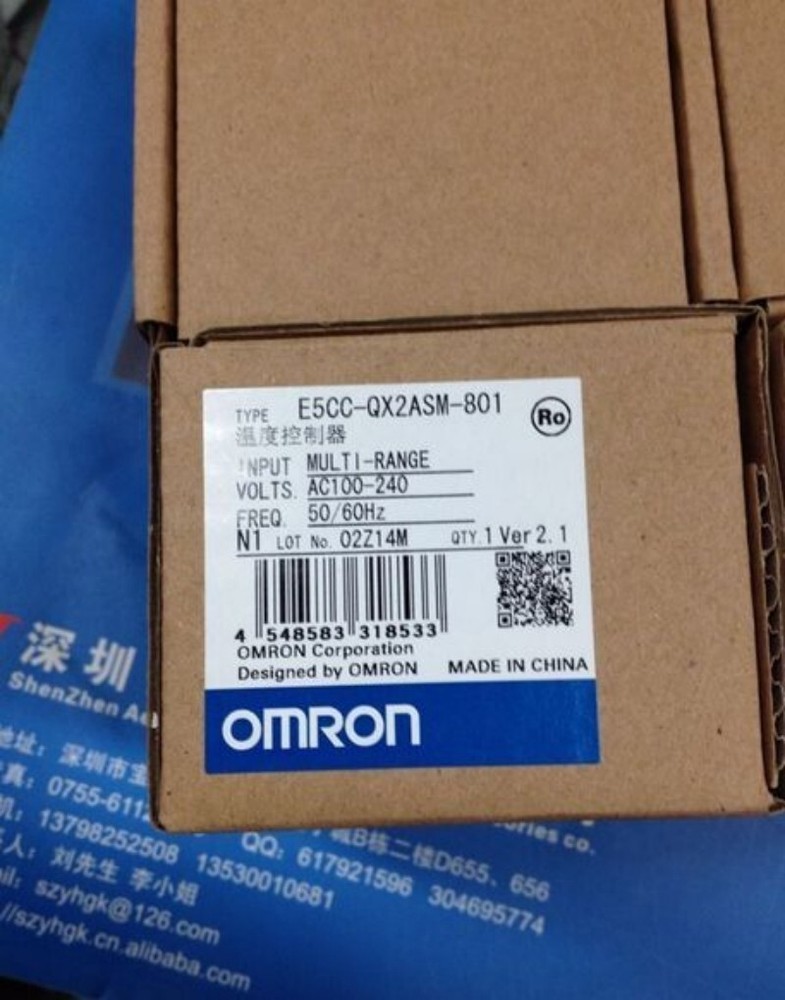 1pcs OMRON E5CC-QX2ASM-801 50/60Hz temperature controller