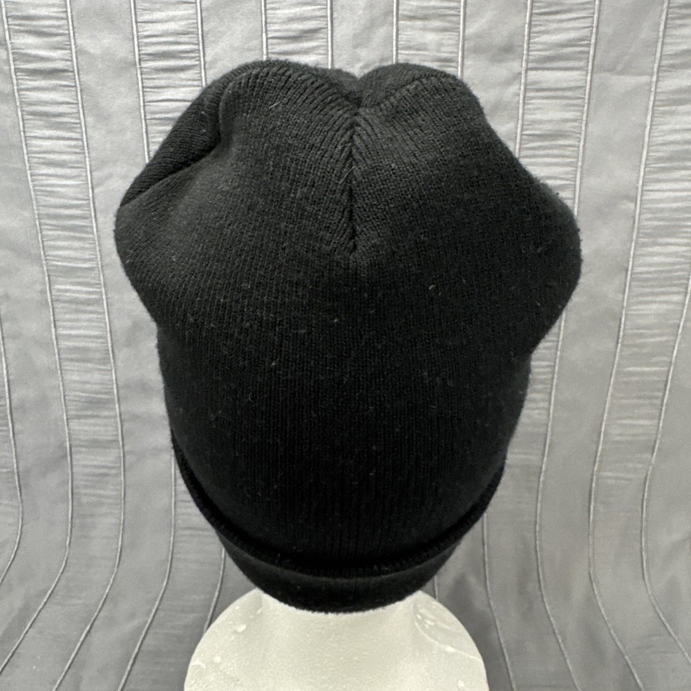 Raw Natural Rolling Papers Beanie Hat Black