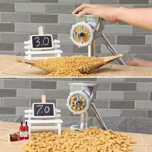 Manual Feed Pellet Machine Small Animals Food Pet Feed Granulator Making Tool