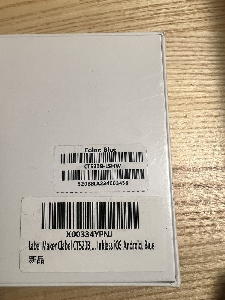 CLABEL Label Maker Machine - Blue