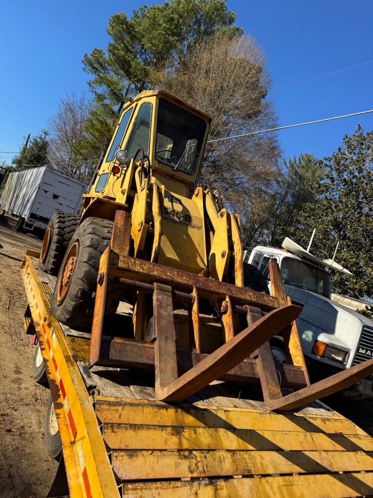 Fiat Allis 545B Wheel Loader Forks