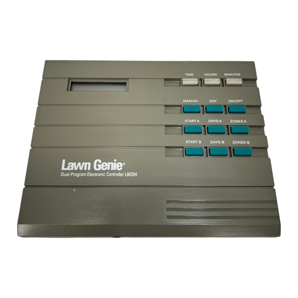 Lawn L60206P Genie Dual-Program Electronic Controller w Power Supply Tested