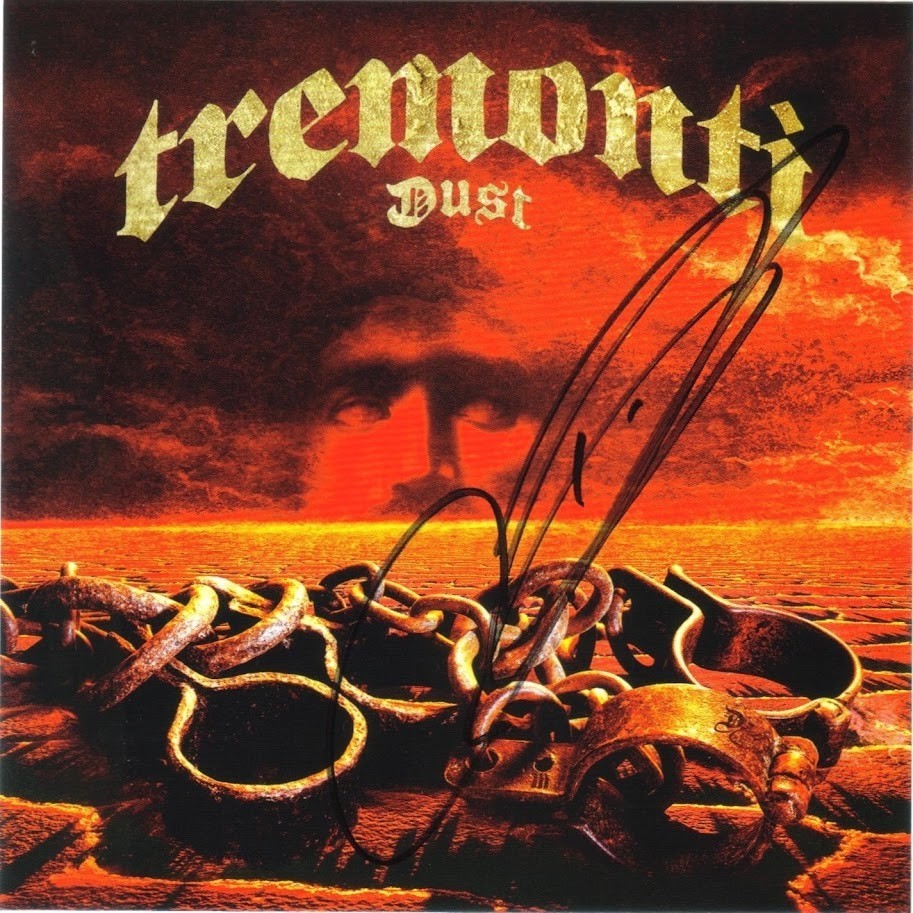 Mark Tremonti Dust Signed Autographed CD