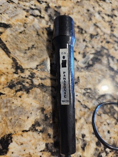 Vintage Panasonic Microphone WM-2241