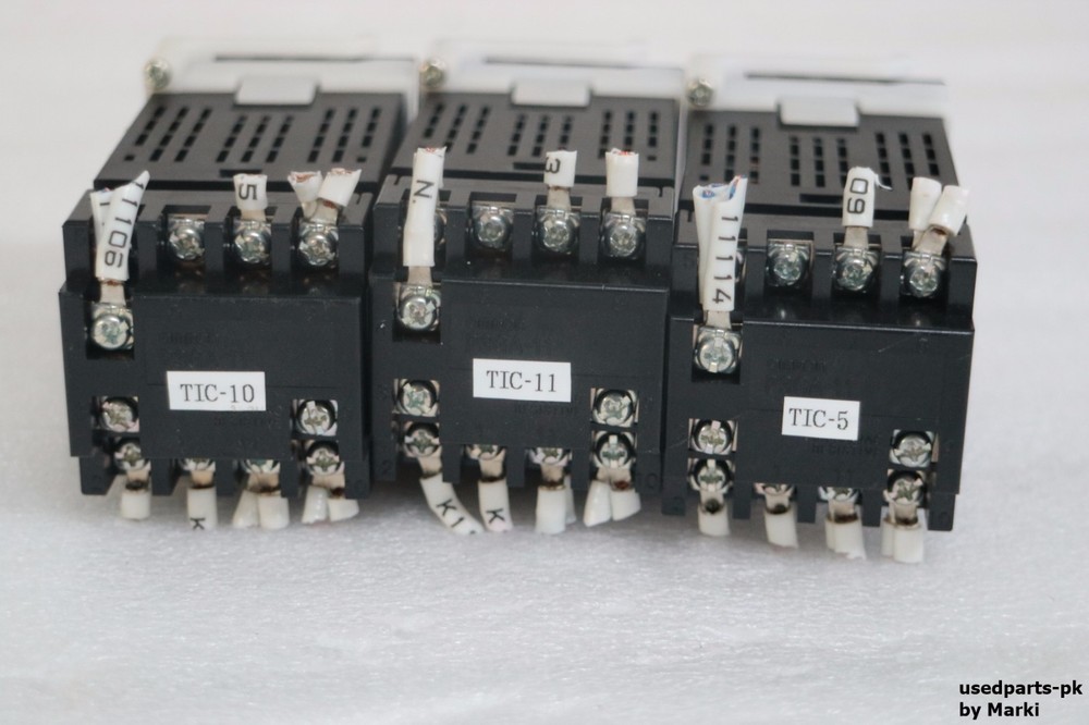 [3UNITS] OMRON E5CN-R1TU & P3GA-11 TEMPERATURE CONTROLLER