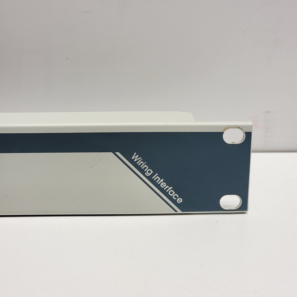 Burk Technology Wiring Interface Site Controller I/O Rack Mount Connection Panel