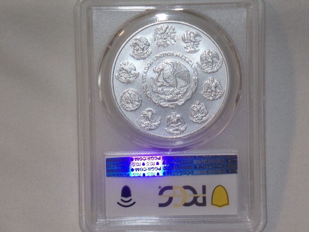 2013 MO PCGS MS70 ONZA MEXICO SILVER LIBERTAD