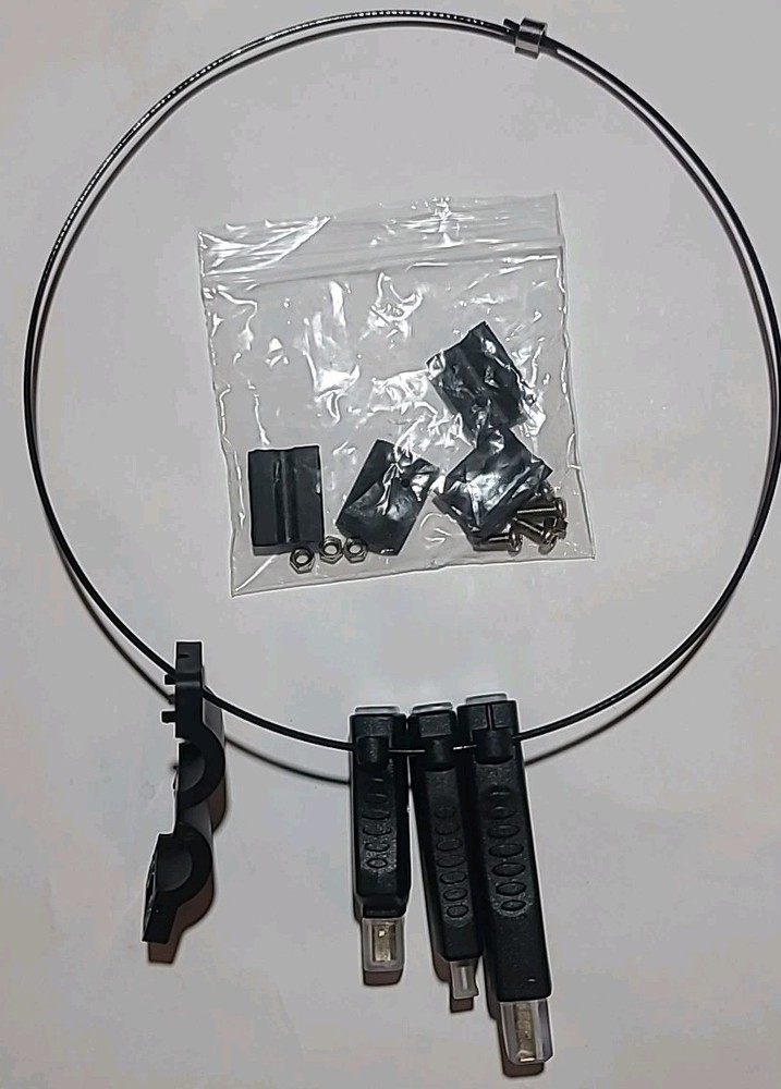 Universal HDMI Adapter Ring Kit Security Loop DisplayPort Mini dp & USB-C