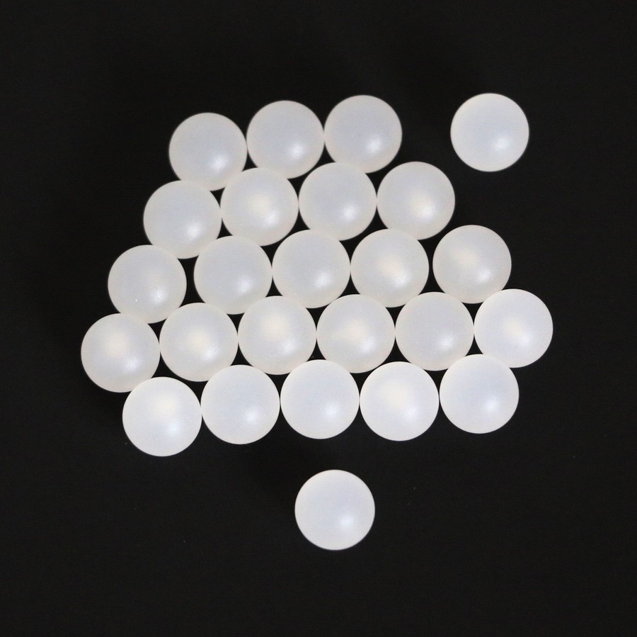 10mm Polypropylene ( PP ) Solid Plastic Bearing Balls Precision Sphere