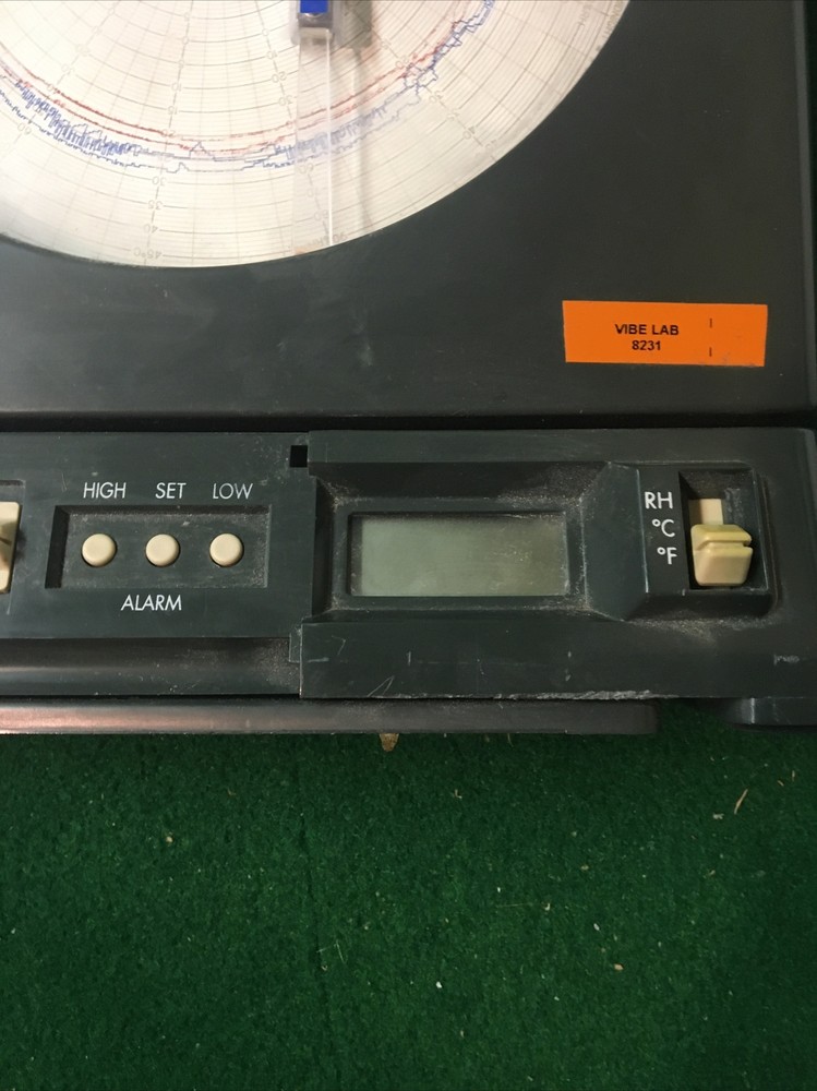 Omega Temperature/Relative Humidity Circular Chart Recorder ASIS