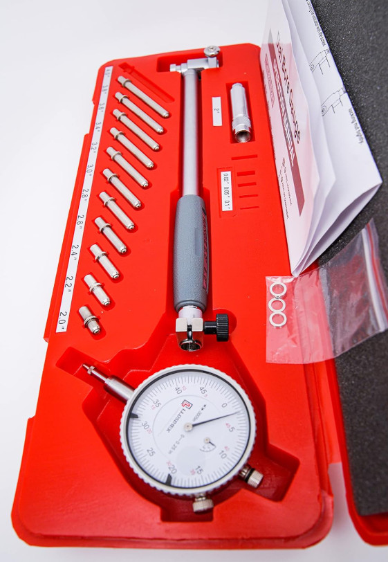 2" - 6" Bore Gauge 0.0005" Increment Set
