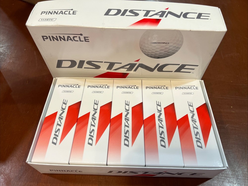 Pinnacle Distance Golf Balls - White 15 Pack
