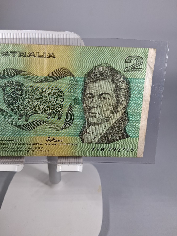 1966 AUSTRALIA 2 DOLLAR BANKNOTE