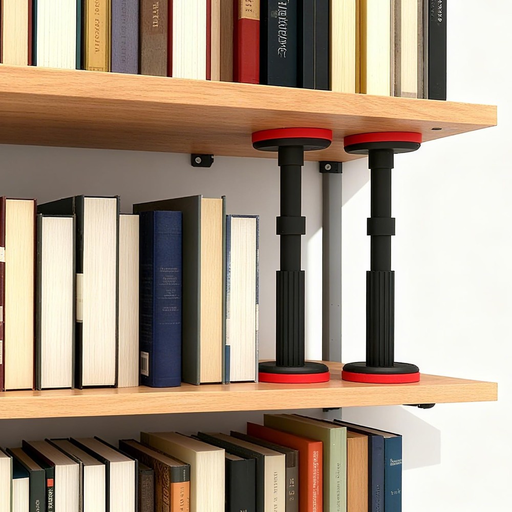 Adjustable Shelf Support Telescopic Pole - Heavy Duty Adjustable Support Pole...