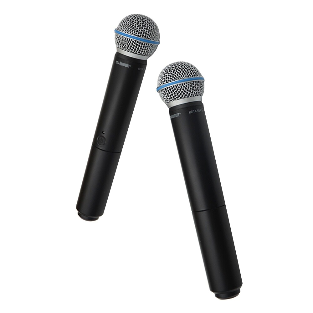 New BLX288/BETA58A Handheld Wireless Microphone System Come with 2 Microphone US
