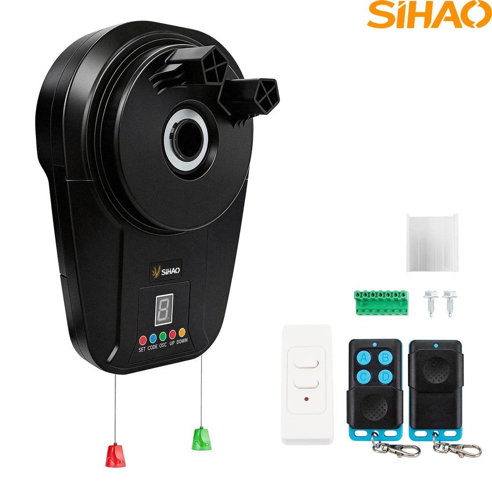 Garage Door Opener Automatic Electric Rolling Operator Gate Remote Control Racks