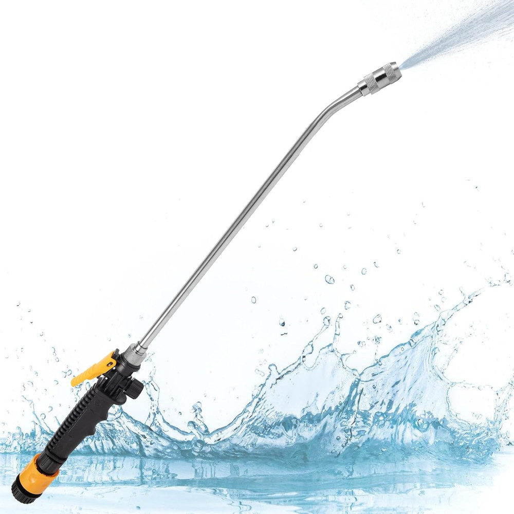 RV Water Heater Tank Rinser - Powerful Cleaning Hot Water Flush Wand, Travel Tra