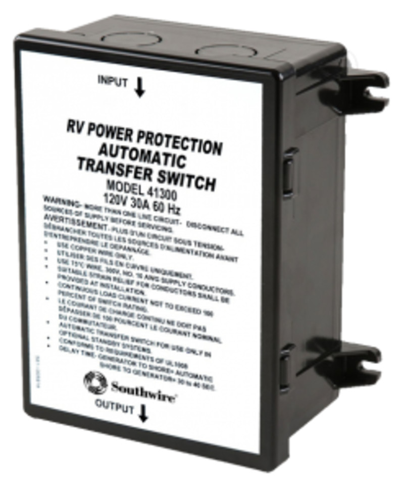 Southwire Basic 30A Transfer Switch Model 41300001 - Reliable Power Transfer