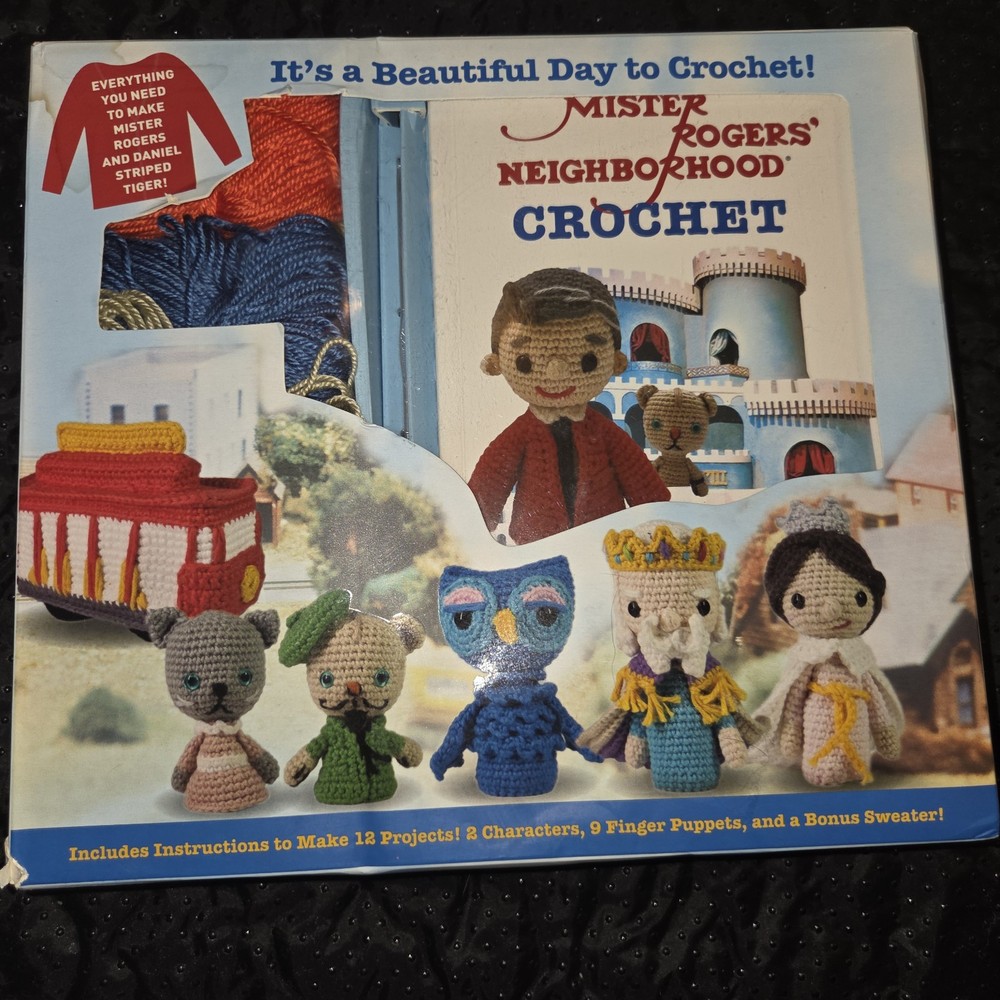 Mr. Rogers Crochet Kit New Item 1133