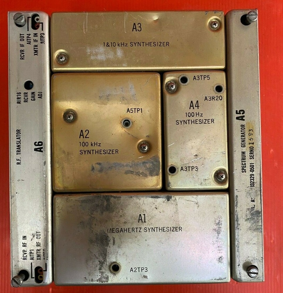 RT-618B/URC MILITARY RADIO TRANSLATOR SYNTHESIZER MODULE GROUP ASSEMBLY