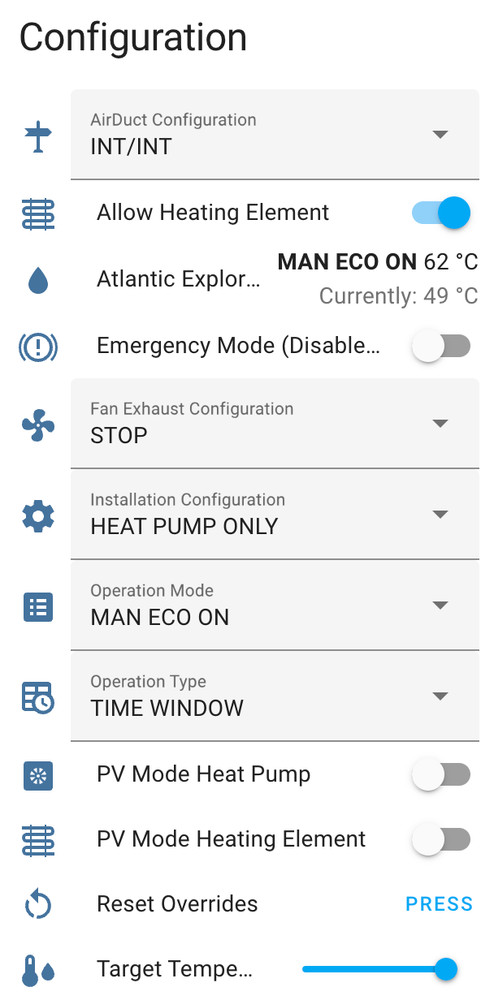 AquaMQTT board smart control heatpump hot water boiler Atlantic Explorer v4 v3 C