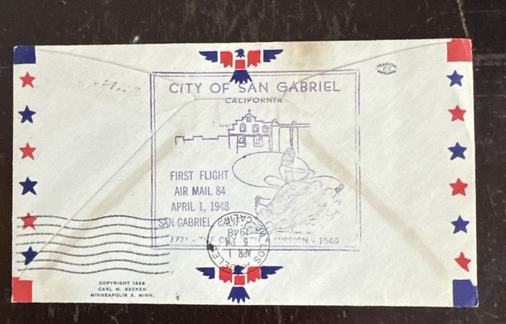 Autographed Cover 1910 Wright Exhibition Team Pilot - Frank Coffyn