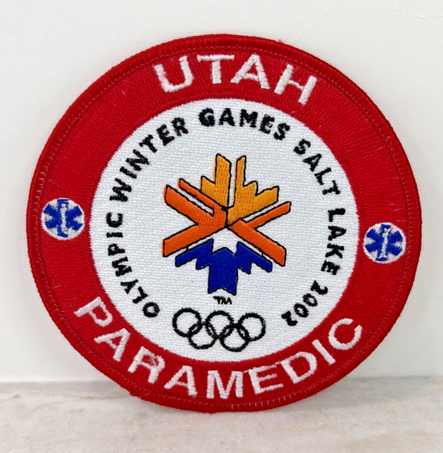 2002 Olympic Winter Games Paramedic Patch