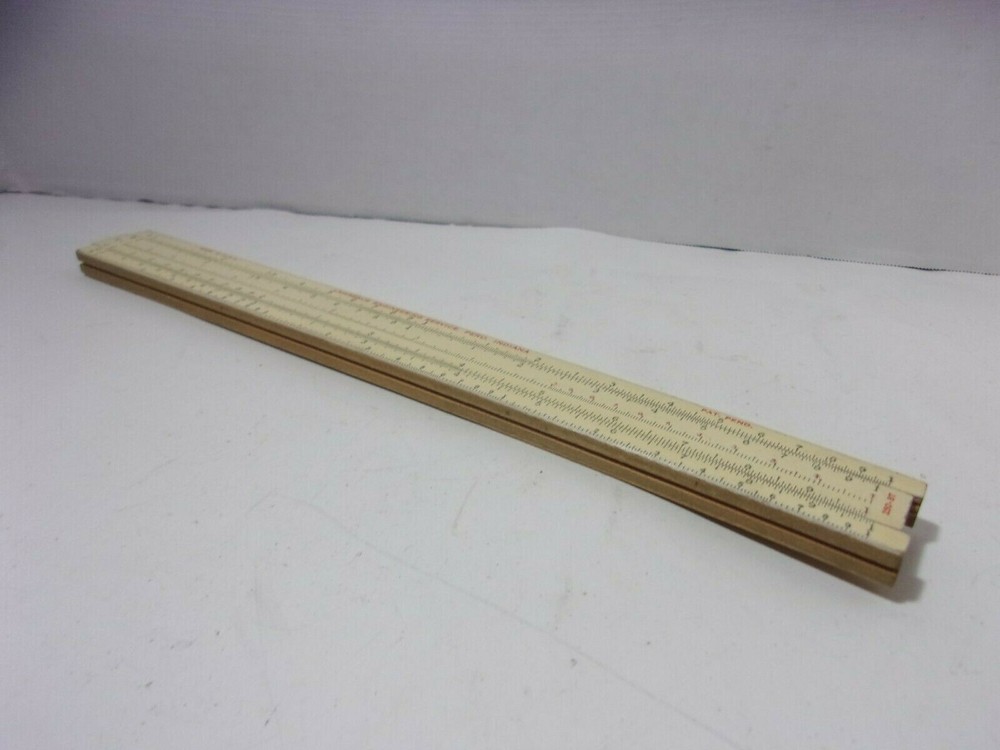 Vintage Lawrence Engineering Service Slide Rule