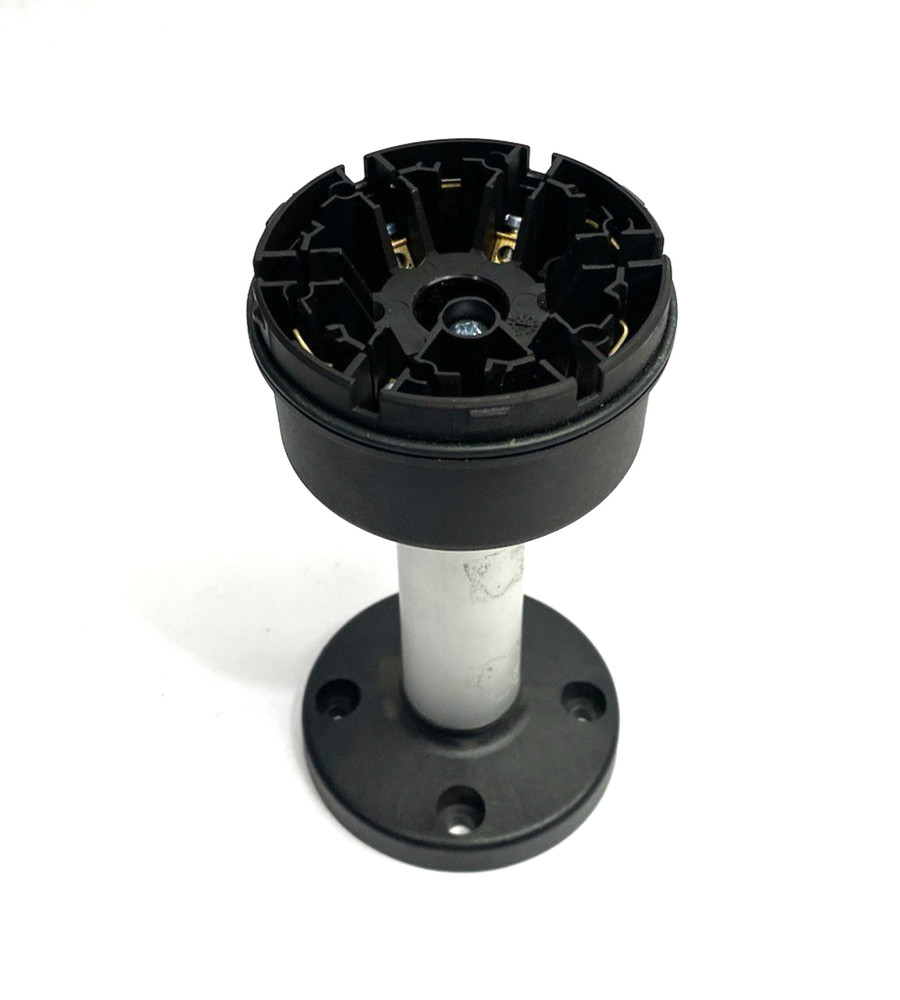 Siemens 8WD4408-0AA Stack Light Connection Element 70mm Dia. w/ 4" Pipe Mount