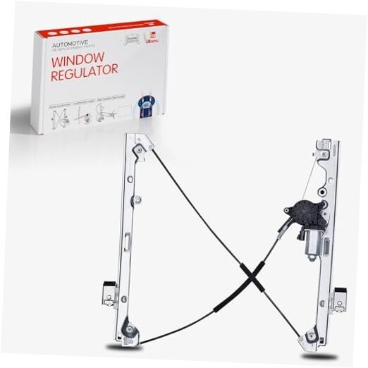 Front Driver Side Power Window Regulator with Motor Replacement for Front Left