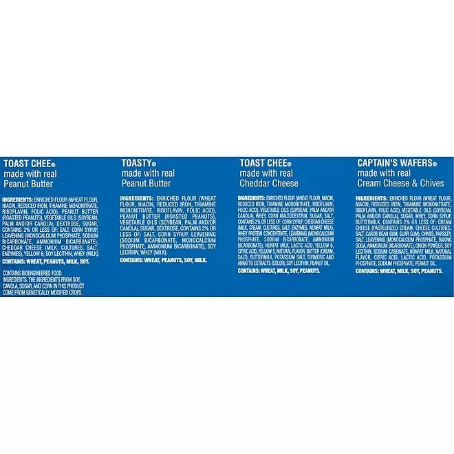 Lance Variety Pack Sandwich Crackers, 40 pk.