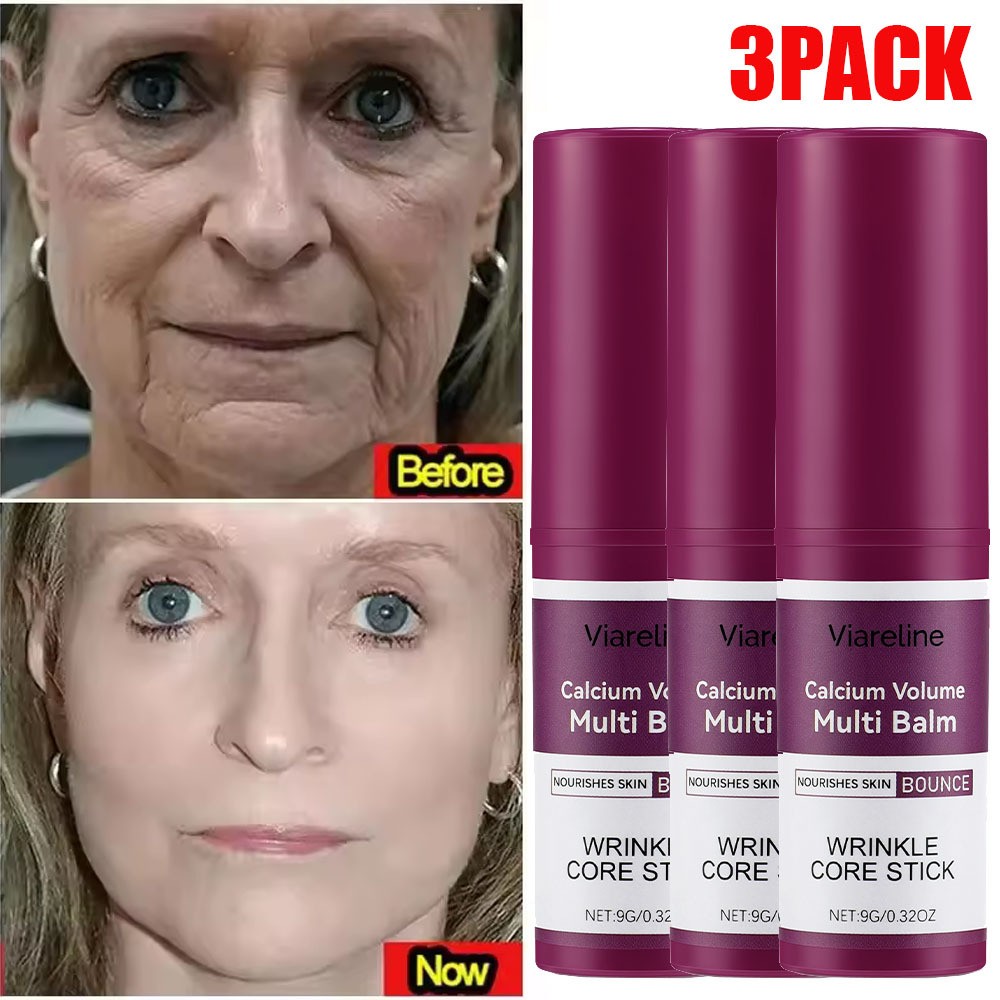 3X Calcium Multi Balm, Calcium Volume Multi Balm Wrinkle Core Stick Moisturing🔥