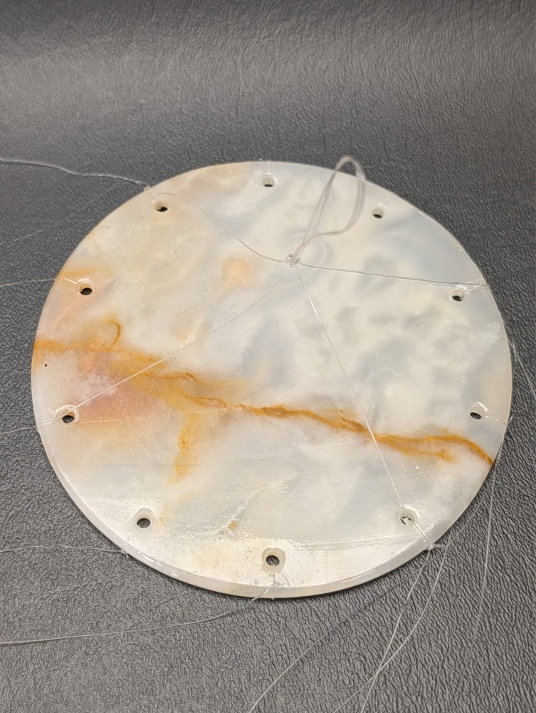 White Onyx Penguin Wind Chime