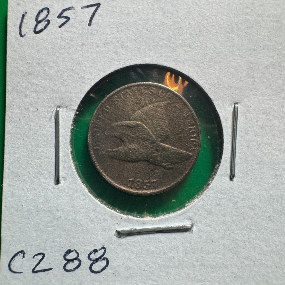 1857 Flying Eagle Cent C288