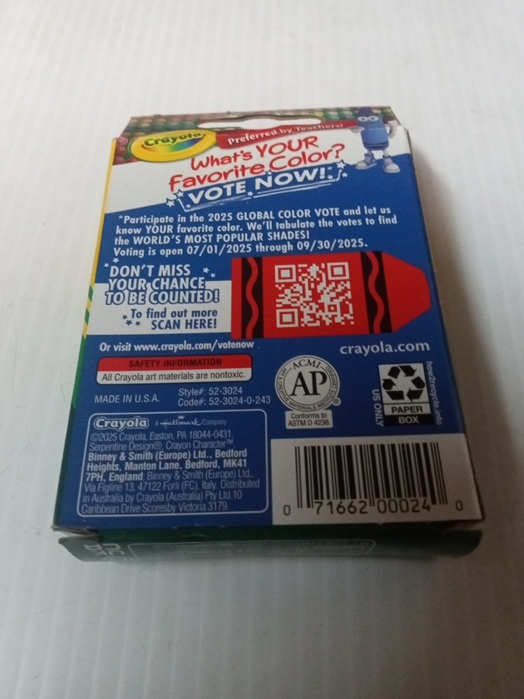 Crayola Crayons 24 Colors