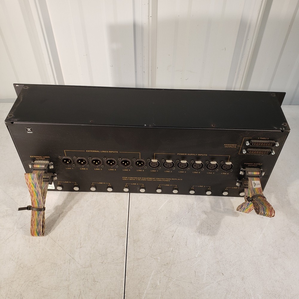 Telex RadioCom IC-100 6-Channel Source Assign Panel