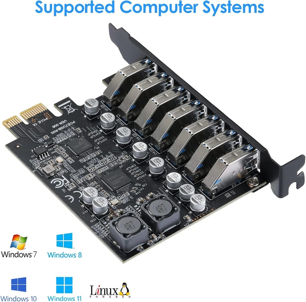 PCIe USB 3.0 Expansion Card