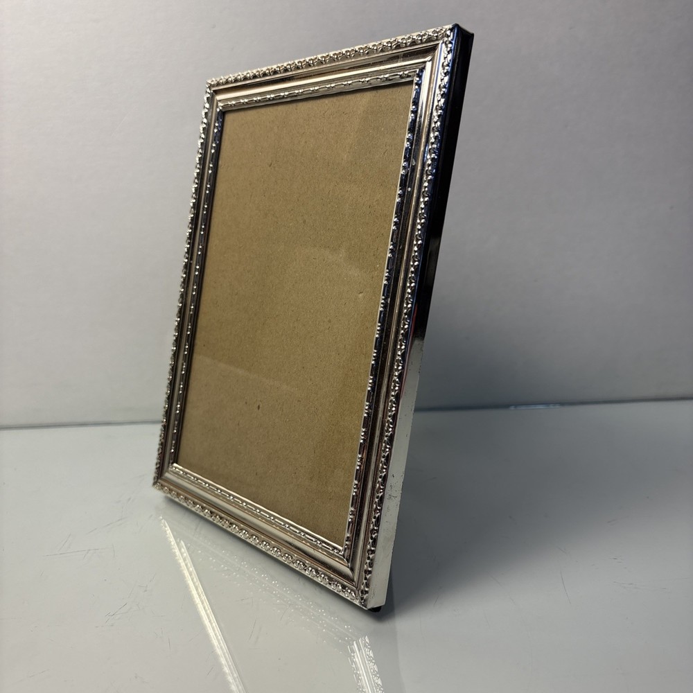 Silver Tone Standing 5” X 7” Picture Frame