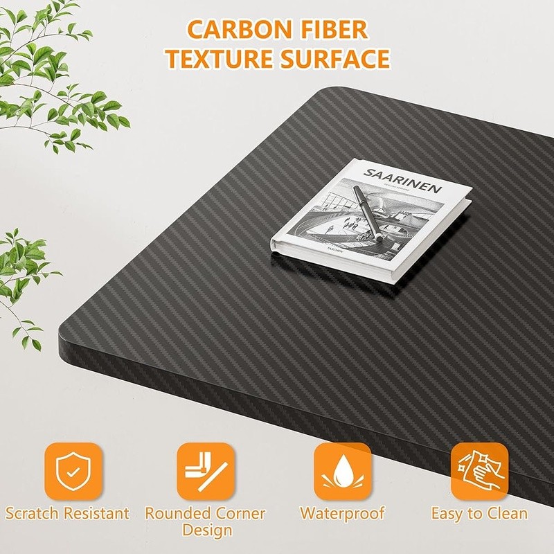 Adjustable Standing Desk Rolling Lockable Compact Height Adjustable Workspace US