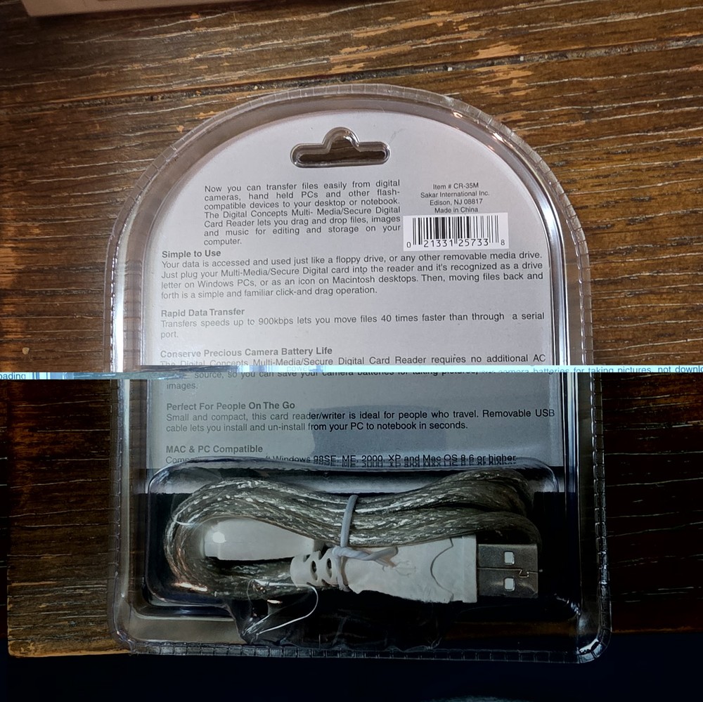 Digital Camera Multi-Media/Secure Digital Card Reader/Writer new