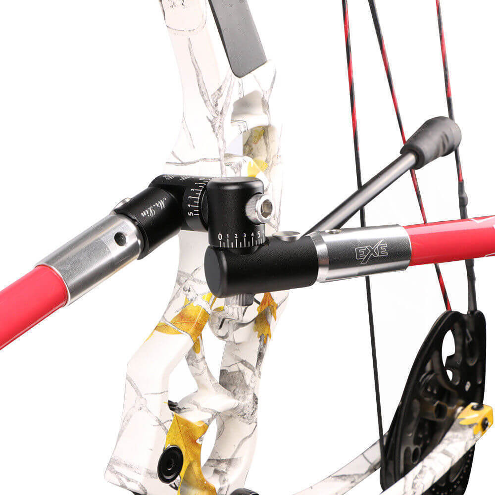 Bow Stabilizer Single Adjustable V-Bar Mount Quick Disconnect Archery Bow Parts