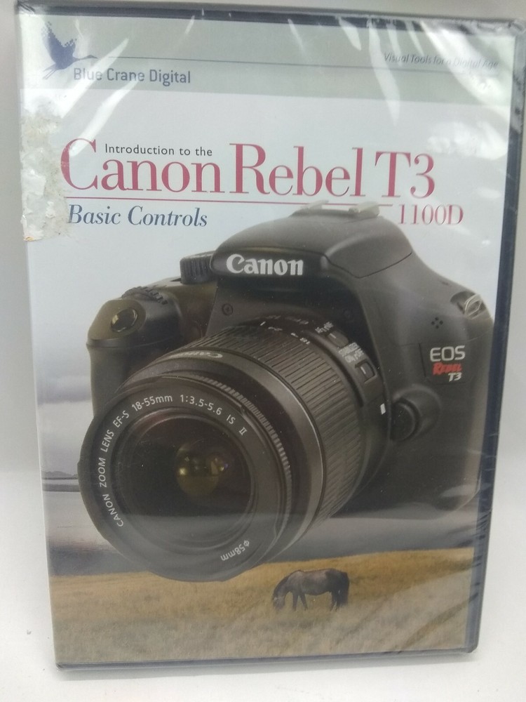 Blue Crane Digital Introduction to the Canon Rebel T3/1100D : Basic Controls NEW