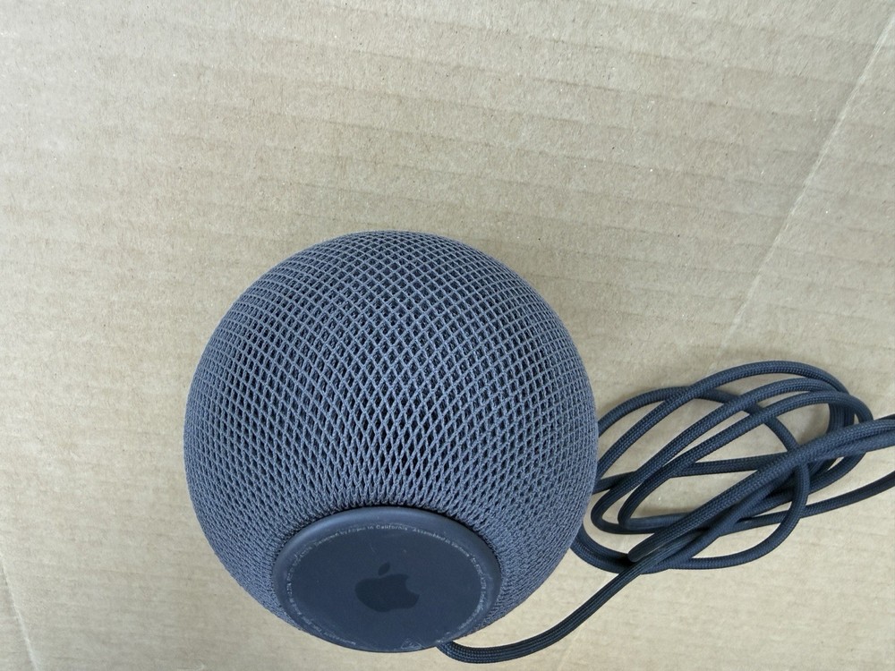 Apple HomePod Mini Smart Speaker Black Model A2374 Tested Works