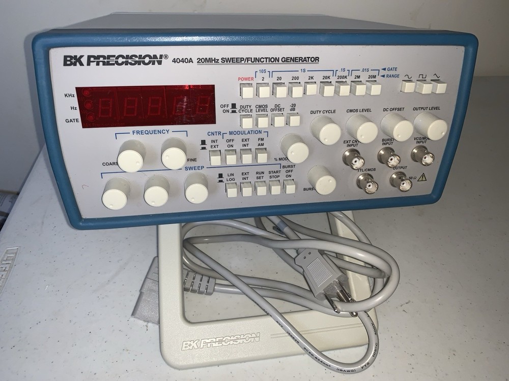 Bk Precision 4017A 20 MHz Sweep Function Generator Excellent Condition & Works