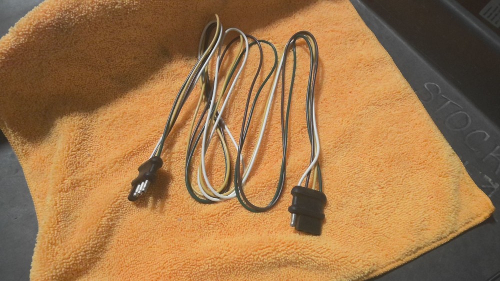 trailer wiring harness 4 pin 4 wire loop 4Ft.