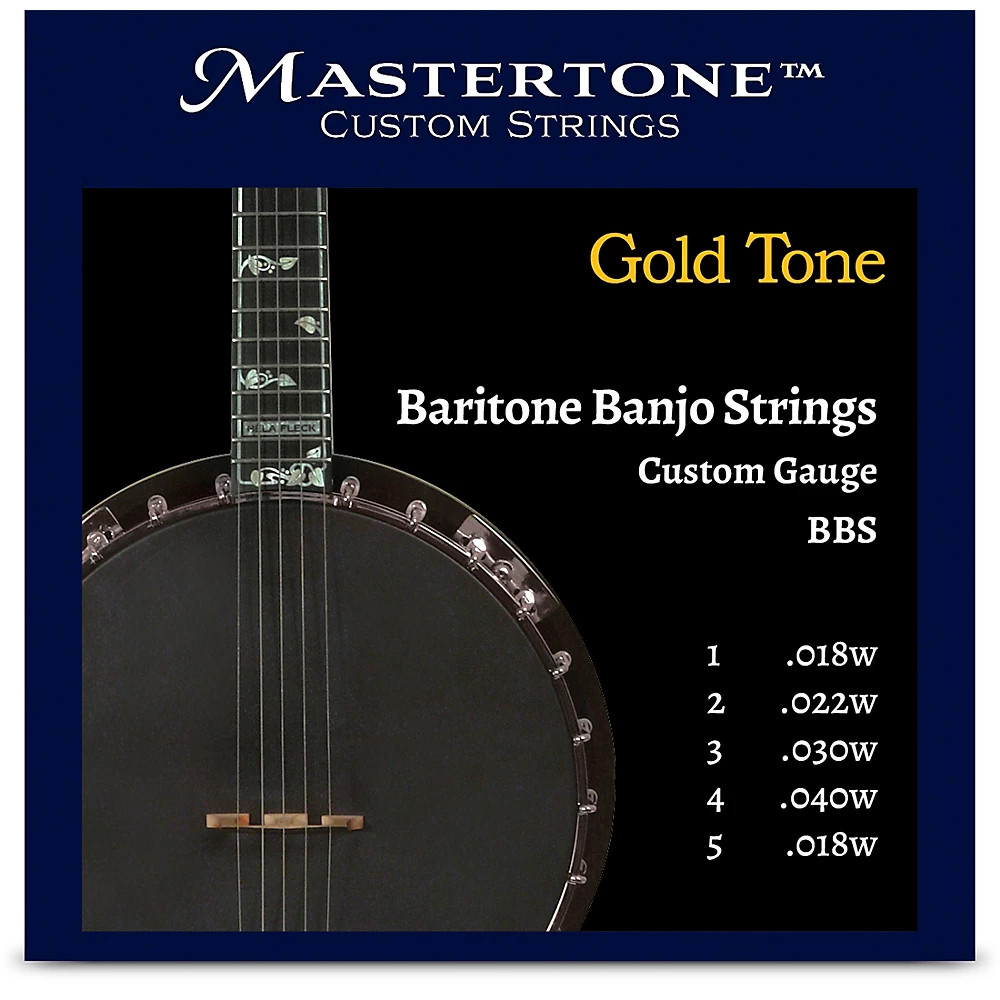 Gold Tone BBS Custom Gauge Baritone Banjo Strings