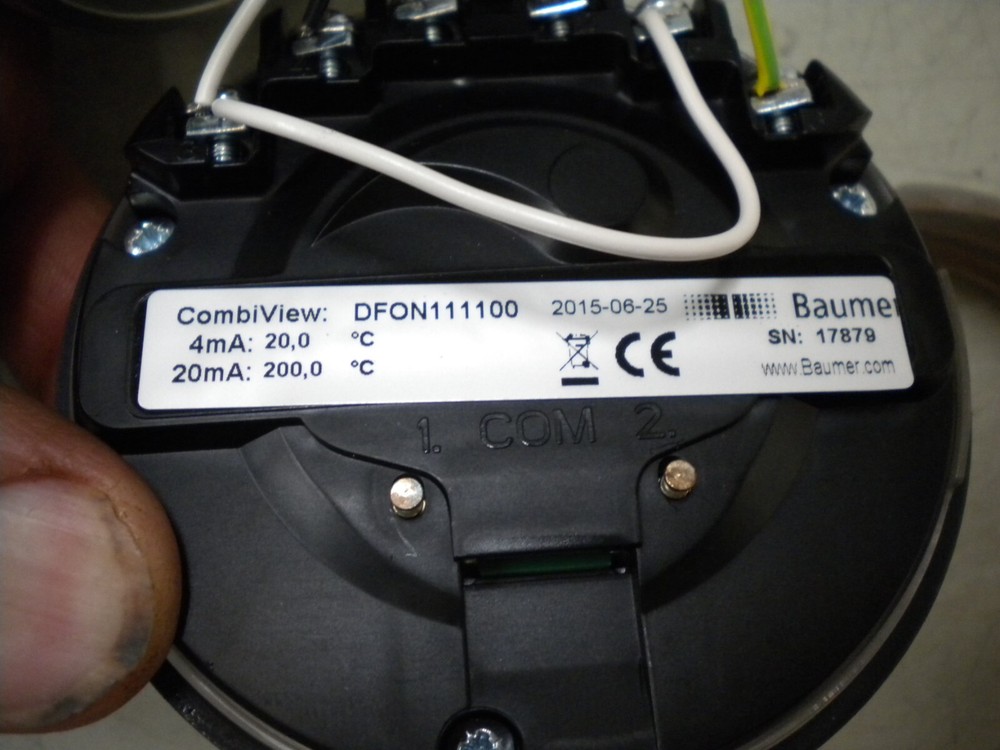 Baumer 11153799 Digital Temperature Gauge