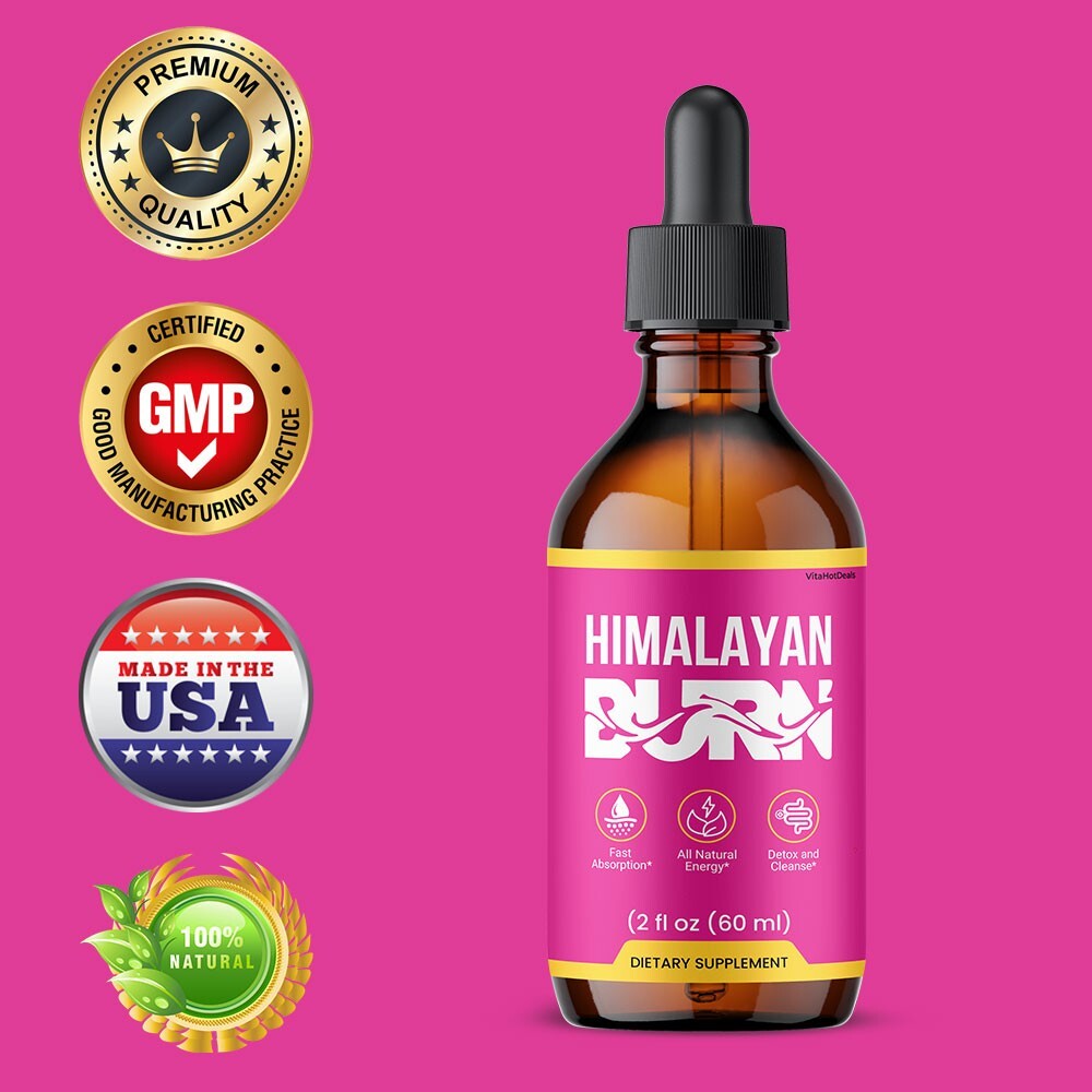 Himalayan Burn Drops Liquid Supplement, Himalayan Burn Max Strength (10 Pack)