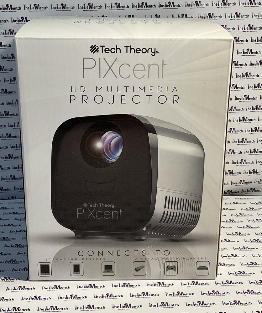 Tech Theory - PIXcent - Hd Multimedia Projector - BRAND NEW