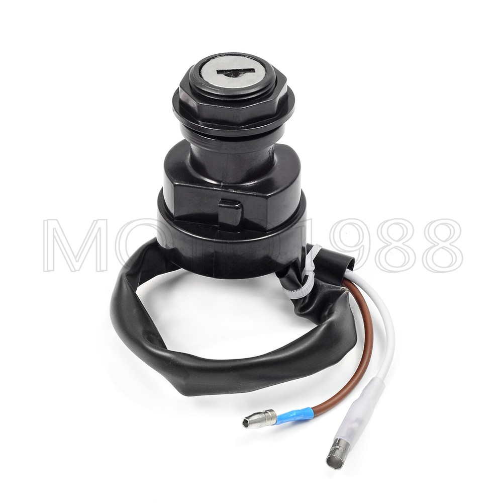 For YAMAHA Blaster 200 HANDLE BAR KEY SWITCH MOUNT & Ignition Key Switch 1992-06